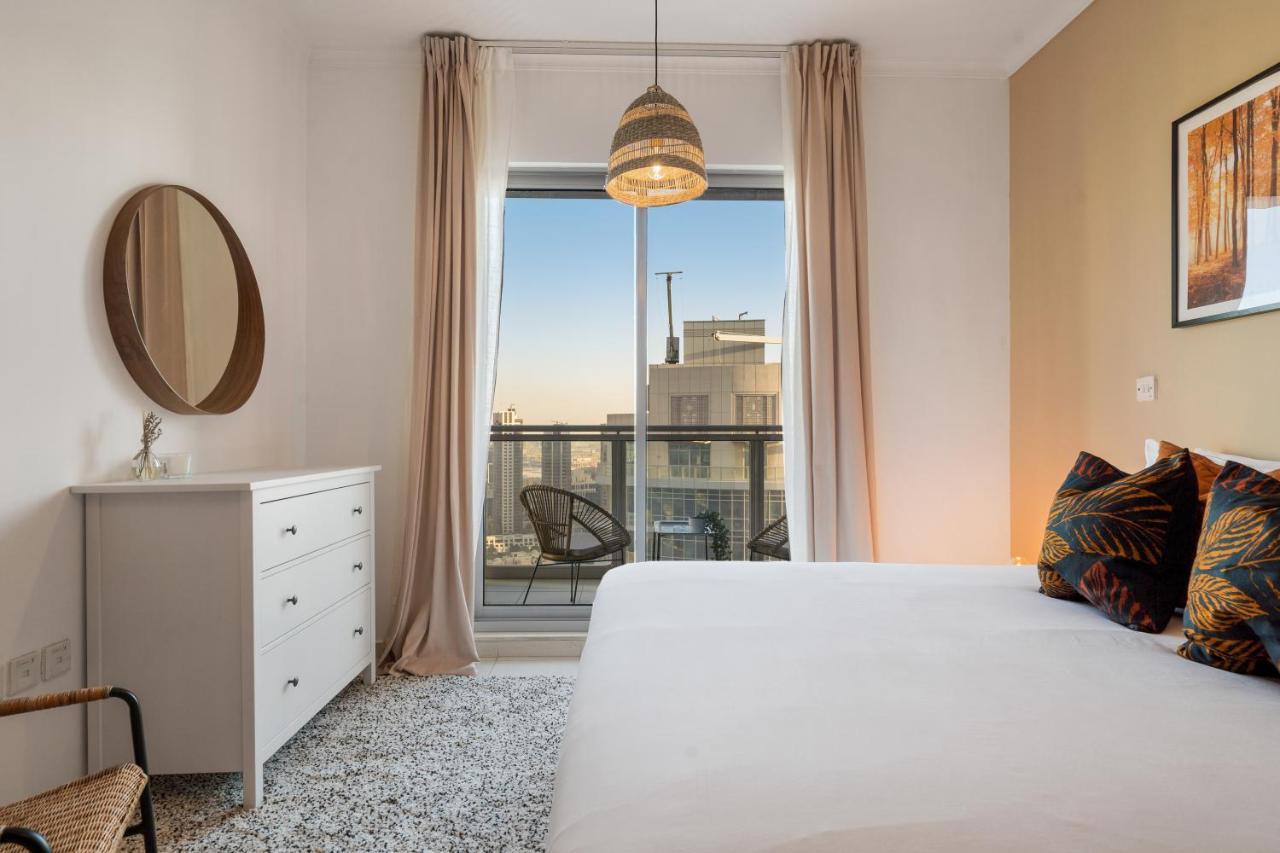 Chic And Zen Apartment, Near Burj Khalifa Tower Dubai Exterior photo