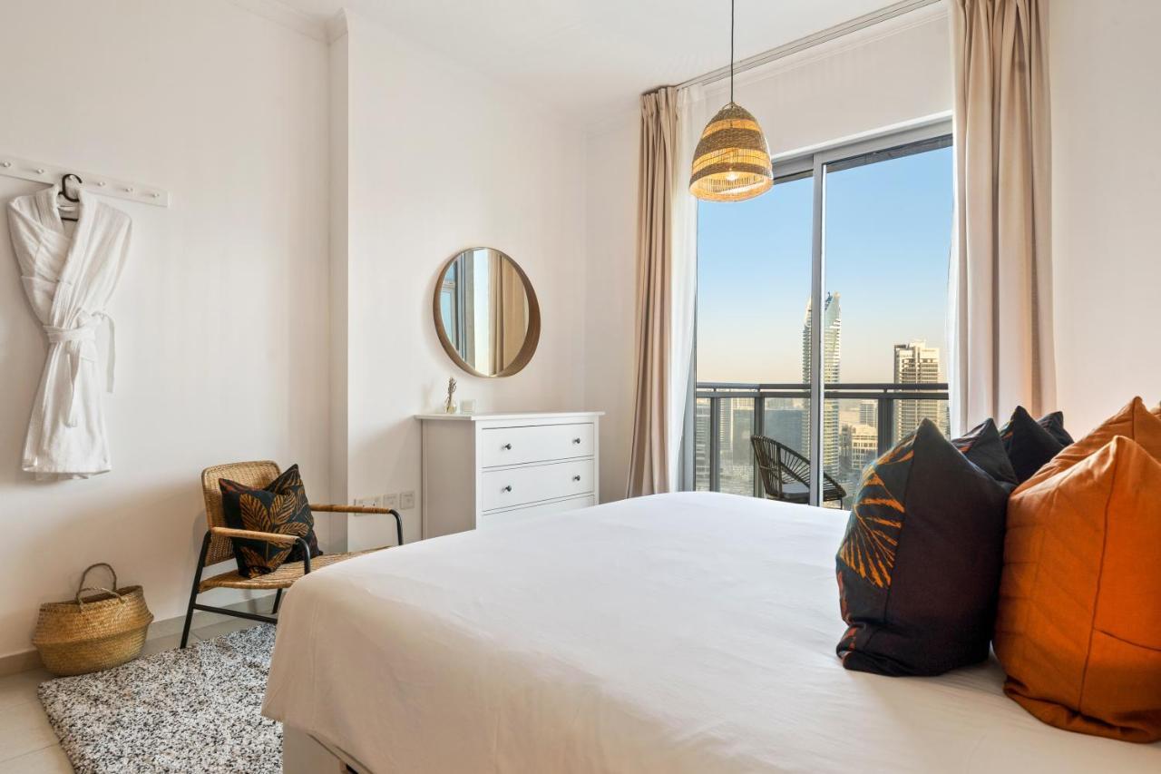 Chic And Zen Apartment, Near Burj Khalifa Tower Dubai Exterior photo