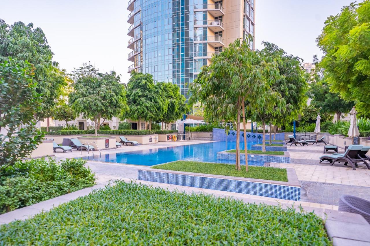 Chic And Zen Apartment, Near Burj Khalifa Tower Dubai Exterior photo